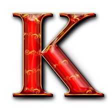 K symbol in Royal Secrets Clover Chance slot