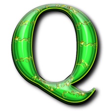 Q symbol in Royal Secrets Clover Chance slot