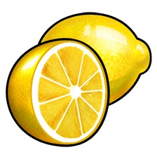 Lemon symbol in Shining Crown Clover Chance slot
