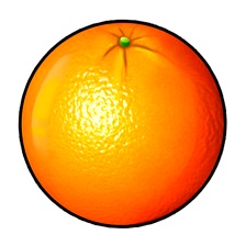 Orange symbol in Shining Crown Clover Chance slot