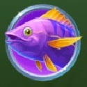 Purple fish symbol in Big Money Bass 6 slot