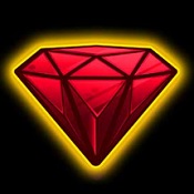 Diamond symbol in Devilish Fortunes slot