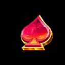 Hearts symbol in Rising Rewards slot