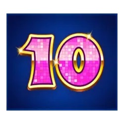 10 symbol in Boogie Boom slot