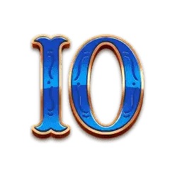 10 symbol in The Mighty Toro slot