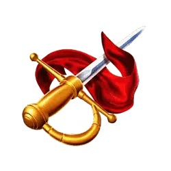 Dagger symbol in The Mighty Toro slot