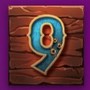 9 symbol in Bones & Bounty slot
