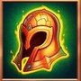 Helmet symbol in Beat the Beast: Dragon's Wrath slot