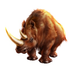 Rhinoceros symbol in Mammoth Kingdom slot