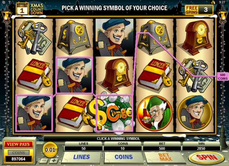 Scrooge video slot