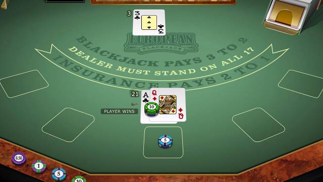 Split of tens in blackjack