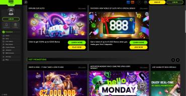 888 casino: Promotions