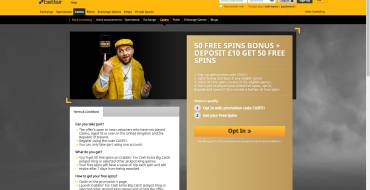 Betfair casino: Free Spins