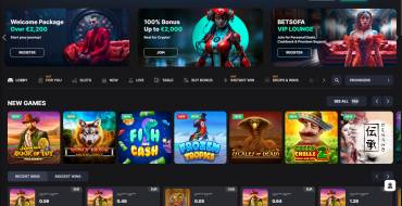 BetSofa Casino: BetSofa Website