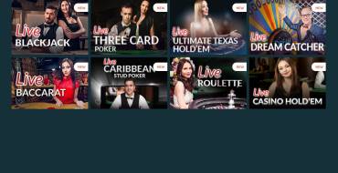 Casinia casino: Live Dealers