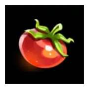 Tomato symbol in Rabbit Fields slot