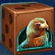 Eagle symbol in Wolf Hunt — Dice slot