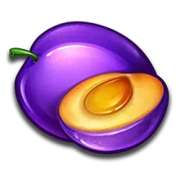 Plum symbol in Hot Glowing Fruits slot