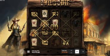 2 Wild 2 Die: Payout table