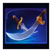 Swords symbol in 3 Magic Lamps: Hold and Win slot