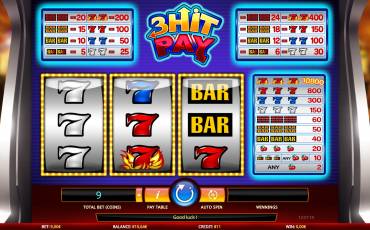 3 Hit Pay slot