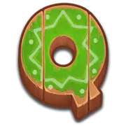 Q symbol in Akiva: Claws of Power slot