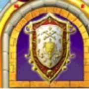 Shield symbol in Crown of Camelot slot