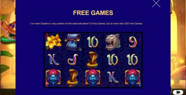 4 Secrets of Aladdin: Free spins