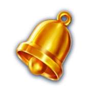 Bell symbol in Crazy Diamonds slot