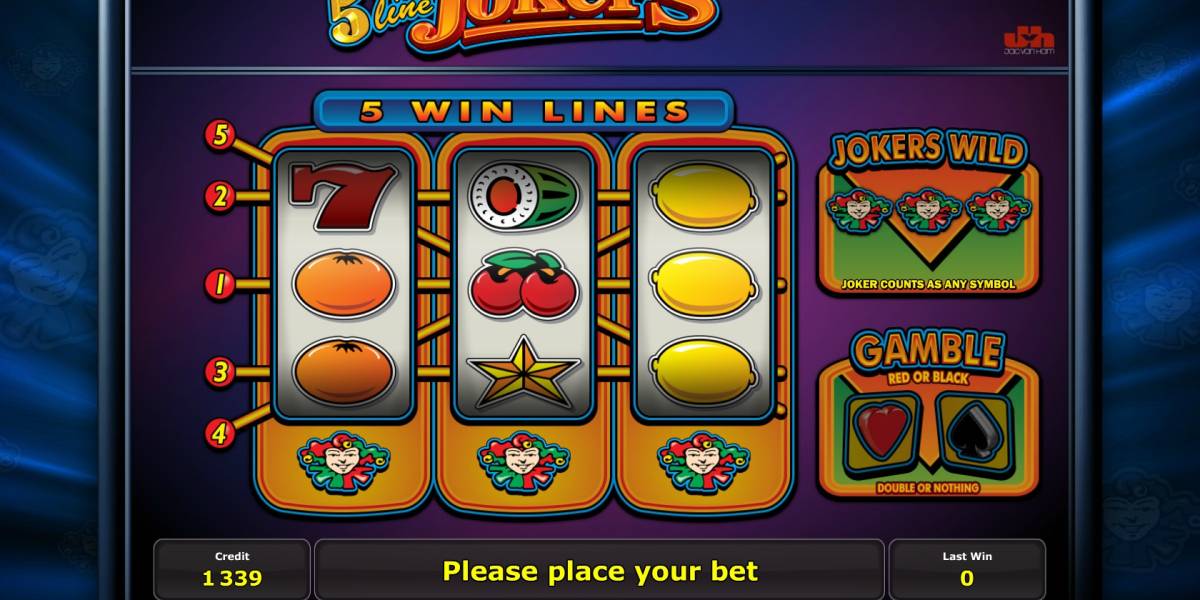 5-Line Jokers slot