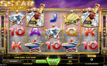 5 Star Luxury slot