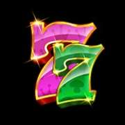 Two sevens symbol in 9 Mad Hats King Millions slot