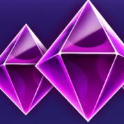 7 & Crystals: Purple diamond