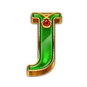 J symbol in Anubis Rising Jackpot King slot