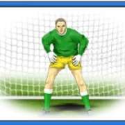 Goalkeeper symbol in Football Mania Deluxe slot