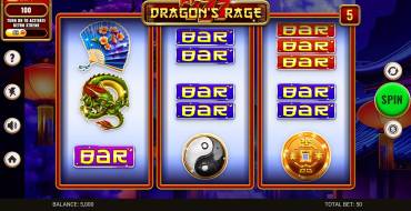 777 – Dragon’s Rage: Slot machine