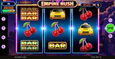 777 – Empire Rush: Unique features