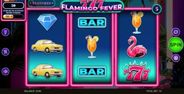 777 – Flamingo Fever: Slot machine