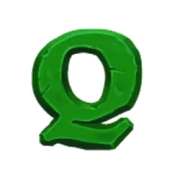 Q symbol in Mining Pots of Gold slot
