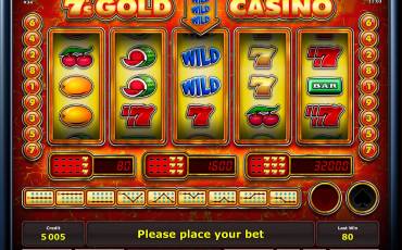 7’s Gold Casino slot