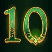 10 symbol in Book of Oz slot