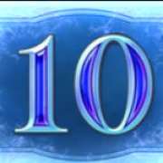 10 symbol in Frozen Gems slot