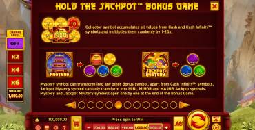 9 Lions Hold the Jackpot: Bonus games