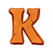 K symbol in Mining Pots of Gold slot