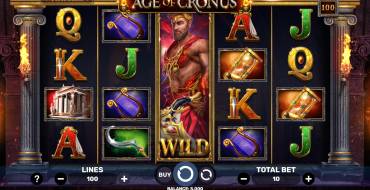 Age Of Cronus: Slot machine