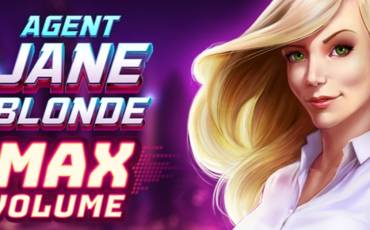 Agent Jane Blonde Max Volume slot