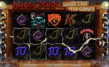 Alice Cooper: School’s Out For Summer slot