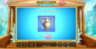 Almighty Reels: Realm of Poseidon: Free spins