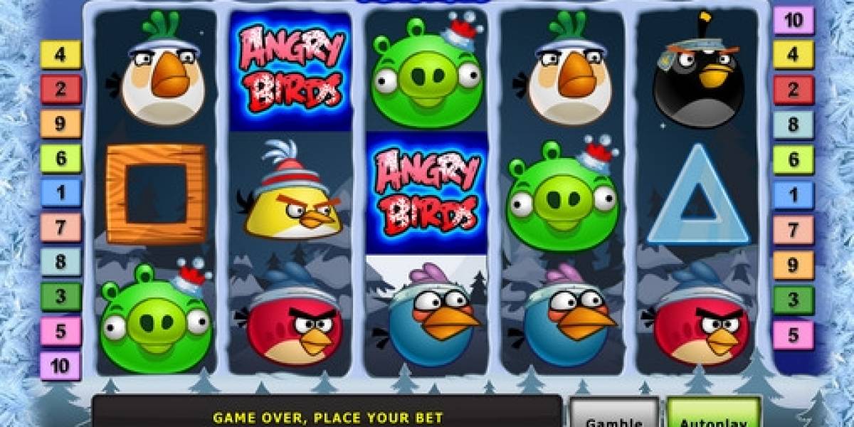 Angry Birds - Christmas slot