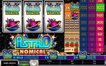 Astronomical slot